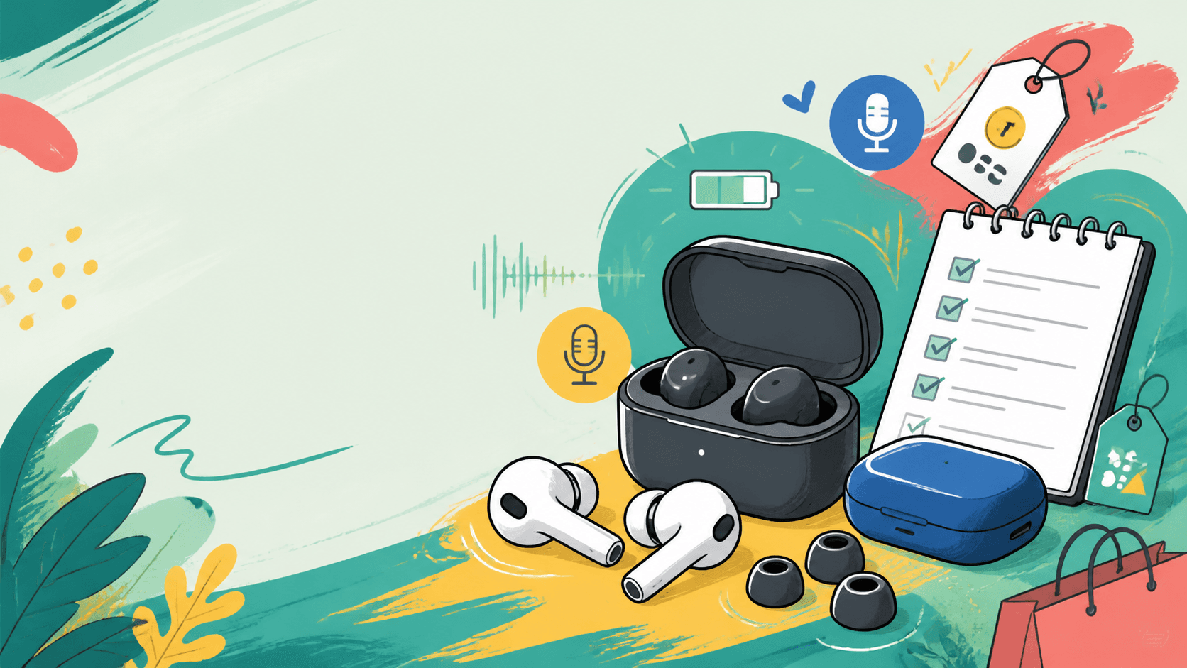 How to choose budget wireless earbuds under $50 illustration