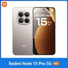 Xiaomi Redmi Note 15 Pro 5G, NFC, 6.83-inch 1.5K CrystalRes AMOLED Display, 120 Hz, 200 MP Camera, 6580 mAh Battery, IP68