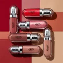 KIKO 3D Liquid Lip Glaze Transparent Lip Gloss Mirror Lipstick Nourishing Glossy Full Lips Not Fading Milk Tea Bean Paste Makeup