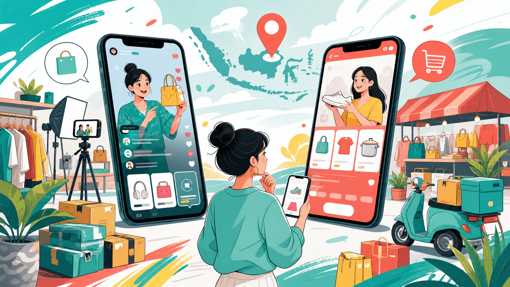 TikTok Shop vs Shopee in Indonesia: how shoppers should compare them illustration