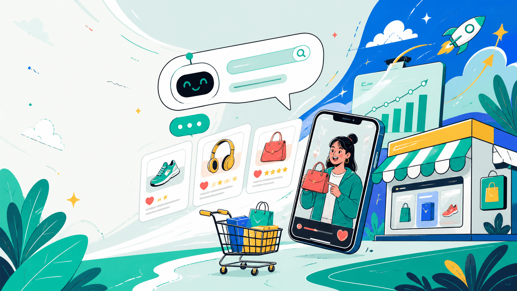 Marketplace trends shaping shopping guides in 2026 illustration